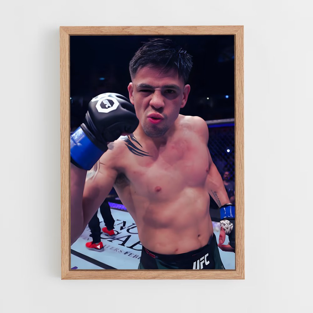 Poster Brandon de moreno – affiche MMA (vue 4)